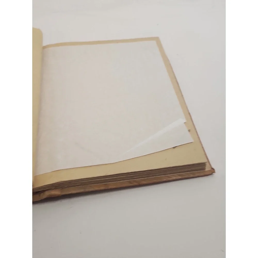 Boho Natural Leaf Photo Album Unused Thick Page Scrapbook Tribal Indigenous Art‎